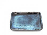 Bonsai alátét 12cm lekerekített sarkú kék